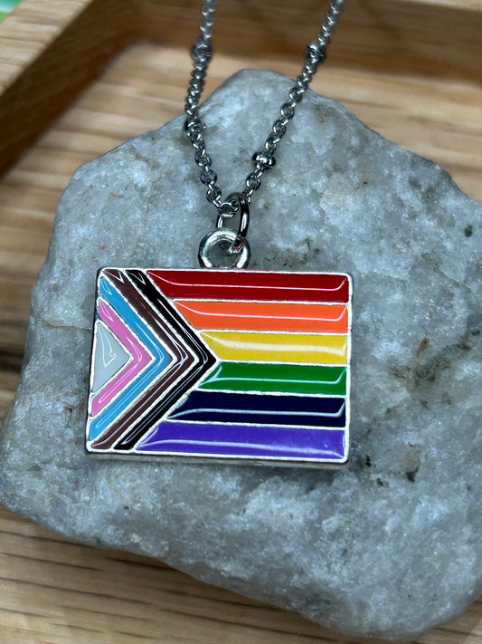 Progress Pride Necklace