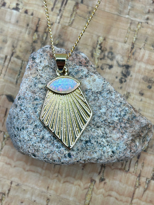 Opulent Arrow Necklace