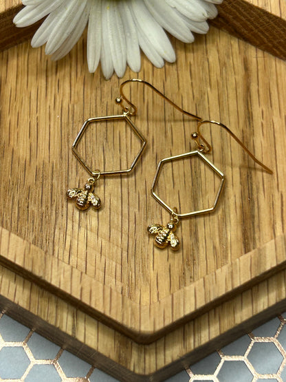 Hive Mini Earrings